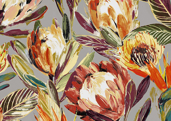 Ophelia, Russet - Roman Blind - Image 7
